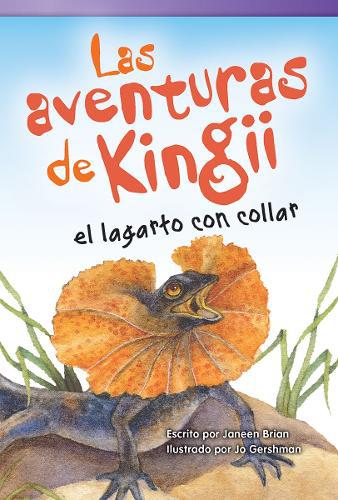 aventuras de Kingii el lagarto con collar