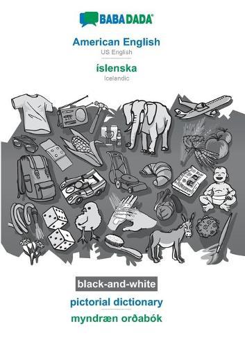 American English - íslenska, pictorial dictionary, BW
