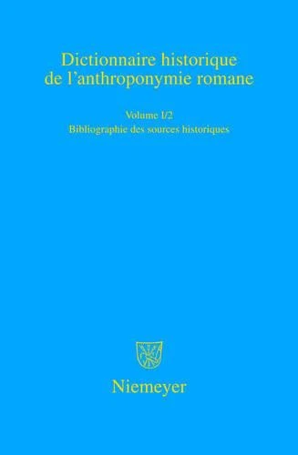 Bibliographie Des Sources Historiques