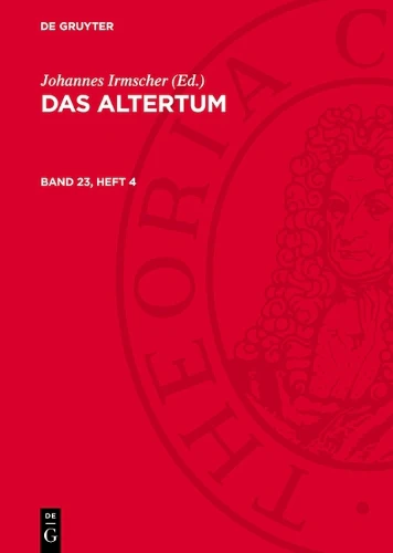 Das Altertum. Band 23, Heft 4