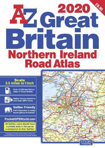 Great Britain Road Atlas 2020 (A3 Paperback)