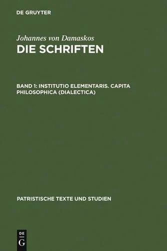 Institutio Elementaris. Capita Philosophica (Dialectica)