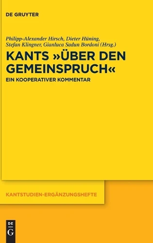 Kants »Über Den Gemeinspruch«