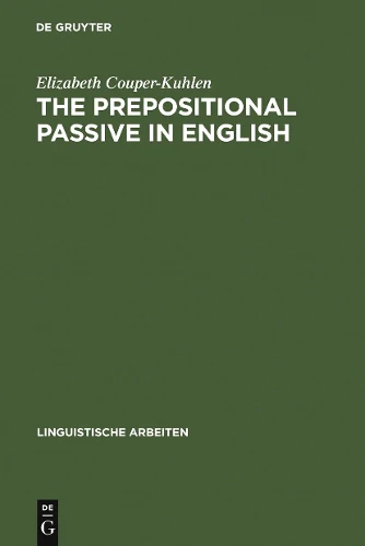 prepositional passive in English