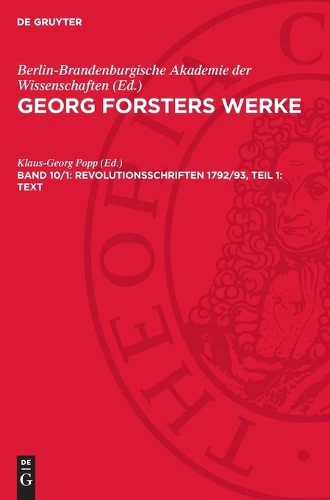 Revolutionsschriften 1792/93, Teil 1: Text