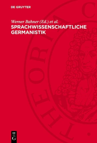 Sprachwissenschaftliche Germanistik