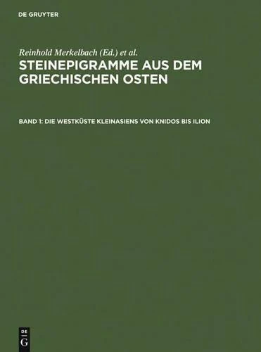 Steinepigramme Aus Dem Griech CB