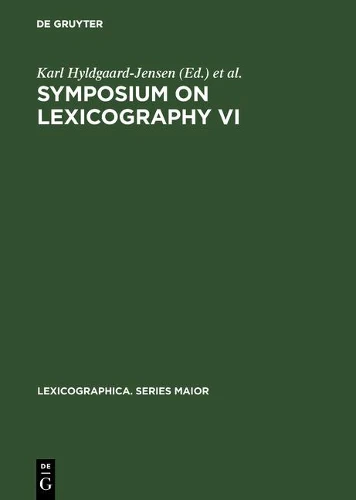 Symposium on Lexicography