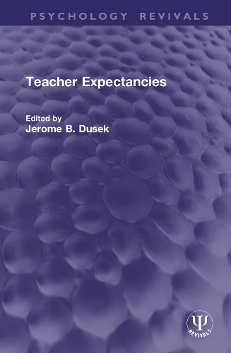 Teacher Expectancies
