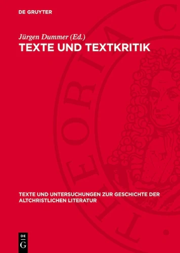 Texte Und Textkritik