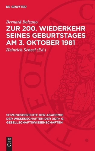 Zur 200. Wiederkehr Seines Geburtstages Am 3. Oktober 1981
